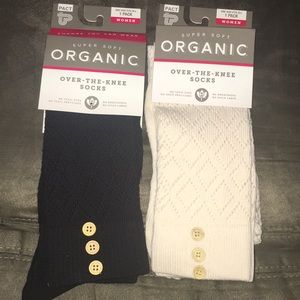 PACT Organic Over the Knee Socks